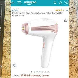 Laser hair removal/ willing to accept offers